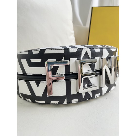 FENDI praphy underarm bag printed in large size: 205
